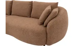 Goossens loungebank ava bruin stof - 8260296-goossens-ava-bank-stof-rood-01
