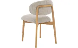 Goossens eetkamerstoel bessy beige stof - 8260297-goossens-bessy-eetkamerstoel-stof-beige-01