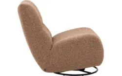Goossens draaifauteuil ivy bruin stof - 8260344-goossens-ivy-fauteuil-stof-01