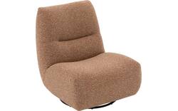 Goossens draaifauteuil ivy bruin stof - 8260344-goossens-ivy-fauteuil-stof-01