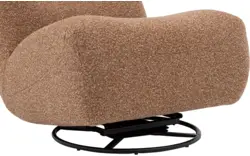 Goossens draaifauteuil ivy bruin stof - 8260344-goossens-ivy-fauteuil-stof-01