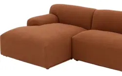 Goossens excellent loungebank sens bruin stof - 8260371-goossens-excellent-sens-bank-stof-bruin-01
