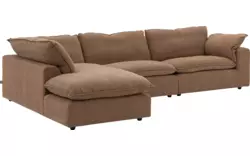 Goossens hoekbank august bruin stof - 8260407-gespiegeld-02