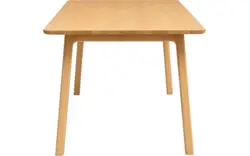 Goossens basic eettafel emilie blank eiken - 8260427-goossens-basic-emilie-eettafel-eiken-blank-01