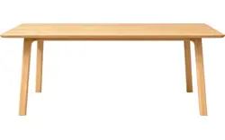 Goossens basic eettafel emilie blank eiken - 8260428-goossens-basic-emilie-eettafel-eiken-blank-01