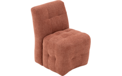 Goossens eetkamerstoel cloudy roze stof - 8260466-goossens-cloudy-eetkamerstoel-stof-roze-01