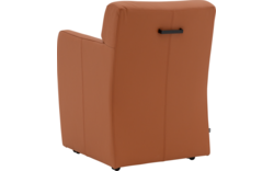 Goossens eetkamerstoel montana bruin leer - 8260628-goossens-montana-eetkamerstoel-leer-bruin-01