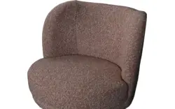 Goossens eetkamerstoel bologna bruin stof - 8260632-goossens-bologna-eetkamerstoel-stof-bruin-01