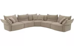 Goossens hoekbank tess bruin stof - 8260736-goossens-tess-bank-stof-bruin-01
