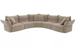 Goossens hoekbank tess bruin stof - 8260736-goossens-tess-bank-stof-bruin-01