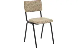 Goossens eetkamerstoel chaplin geel stof - 8260764-goossens-chaplin-eetkamerstoel-stof-geel-01