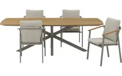 Goossens tuintafel toscane blank teak - 8260800-goossens-toscane-tuintafels-teak-01