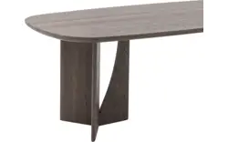 Goossens eettafel slim donker bruin eiken - 8260812-goossens-slim-eettafel-eiken-donker-bruin-01