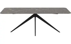 Goossens excellent eettafel pietra bruin keramiek - 8260833-goossens-excellent-pietra-los-blad-keramiek-16