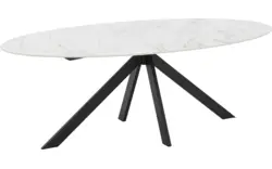 Goossens excellent eettafel pietra wit keramiek - 8260838-goossens-excellent-pietra-los-blad-keramiek-15