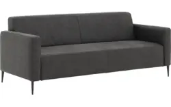 Goossens zitbank key west grijs micro leer - 8260912-goossens-key-west-bank-micro-leer-grijs-01