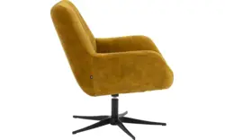 Goossens draaifauteuil kamille goud stof - 8260953-goossens-kamille-fauteuil-stof-15