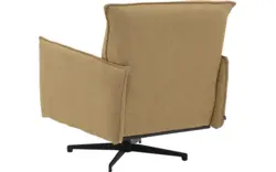 Goossens basic draaifauteuil lygo bruin stof - 8261072-goossens-basic-lygo-fauteuil-stof-15