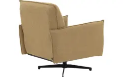 Goossens basic draaifauteuil lygo bruin stof - 8261072-goossens-basic-lygo-fauteuil-stof-15