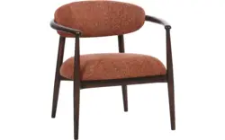 Goossens fauteuil diede rood stof - 8261147-goossens-diede-fauteuil-stof-02
