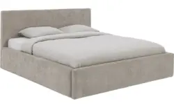 Goossens bedframe mysen storage bruin stof - 8261999-goossens-mysen-storage-bedframe-stof-15